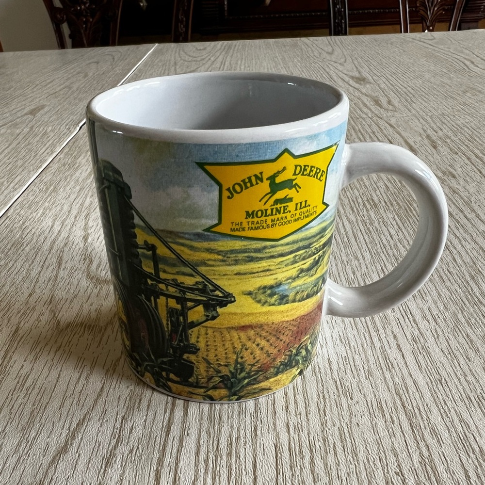 EUC Ceramic John Deere Mug